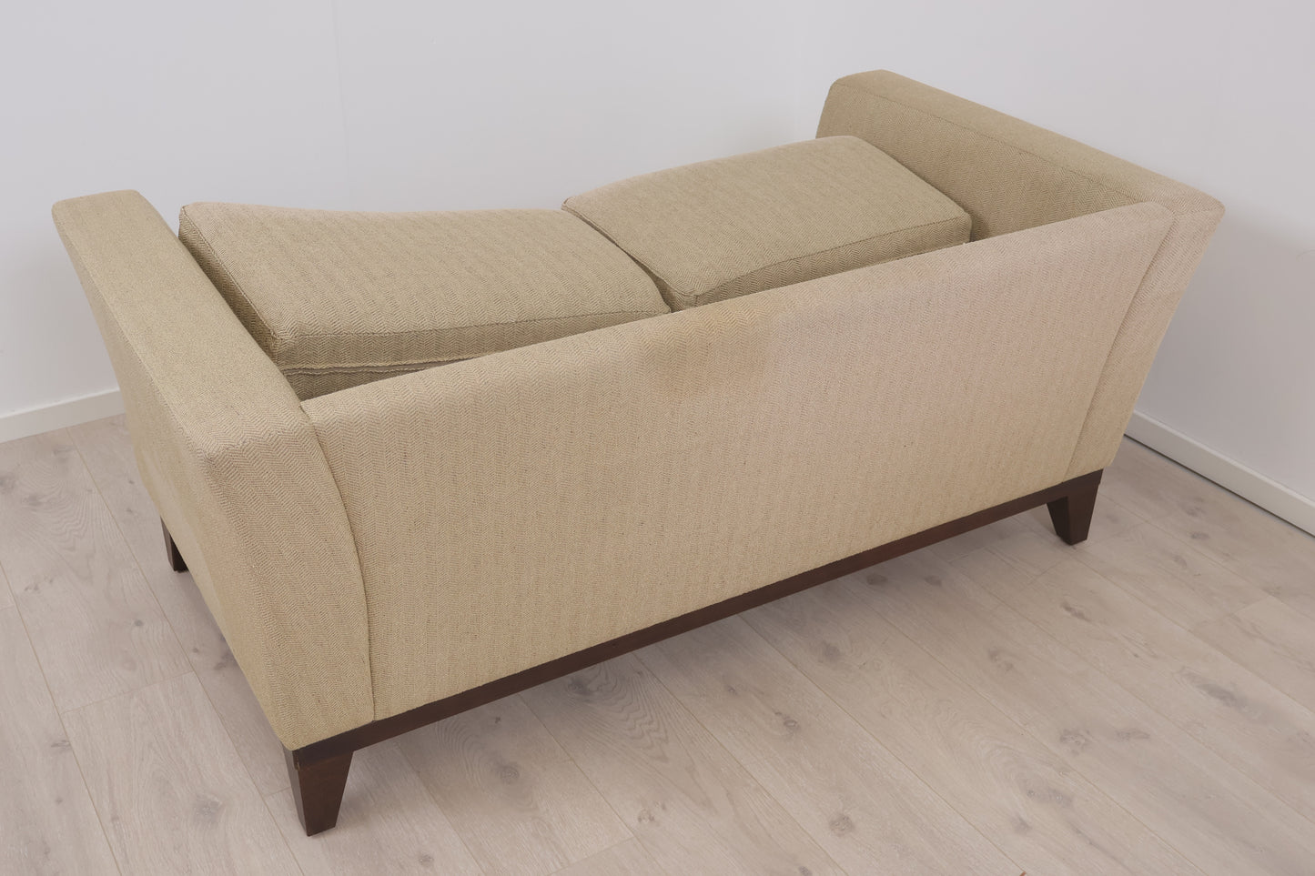 Nyrenset | Beige Slettvoll 2-seter sofa