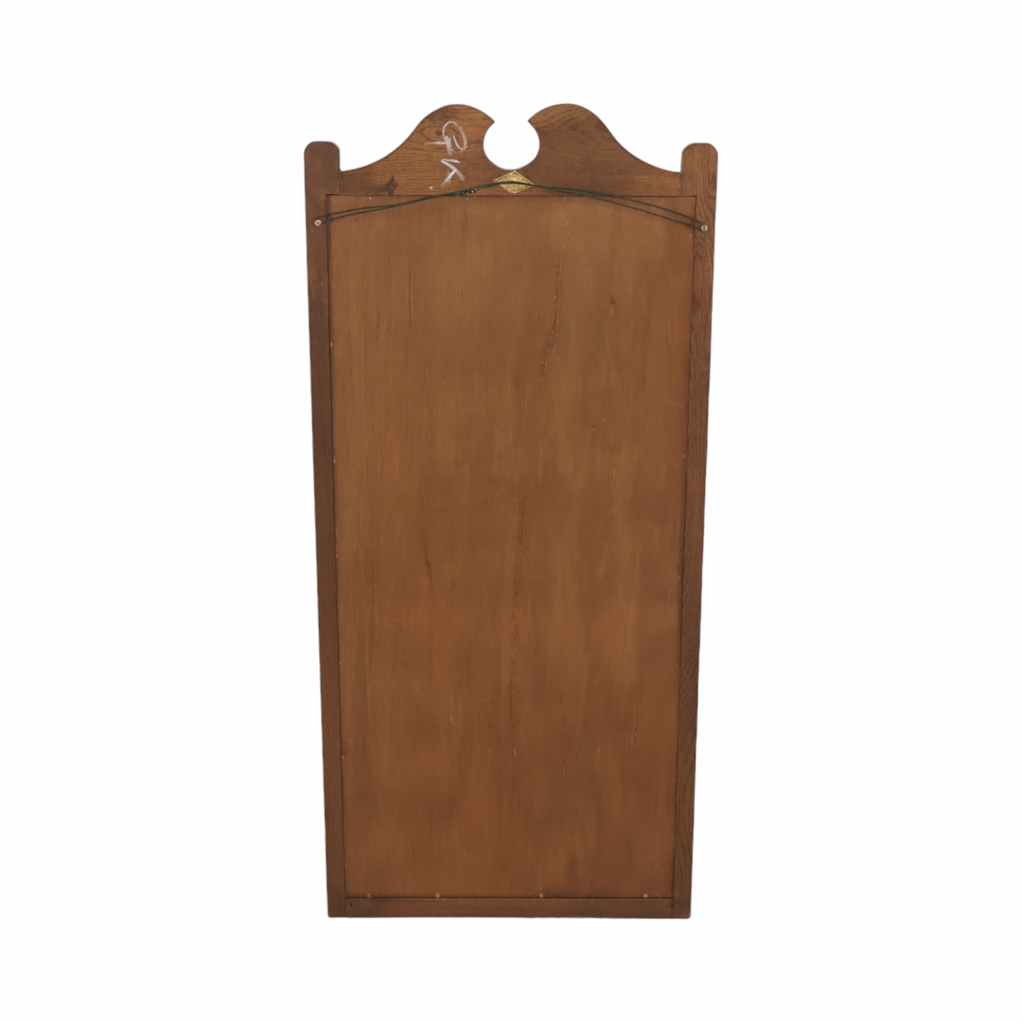 Retro speil med treramme