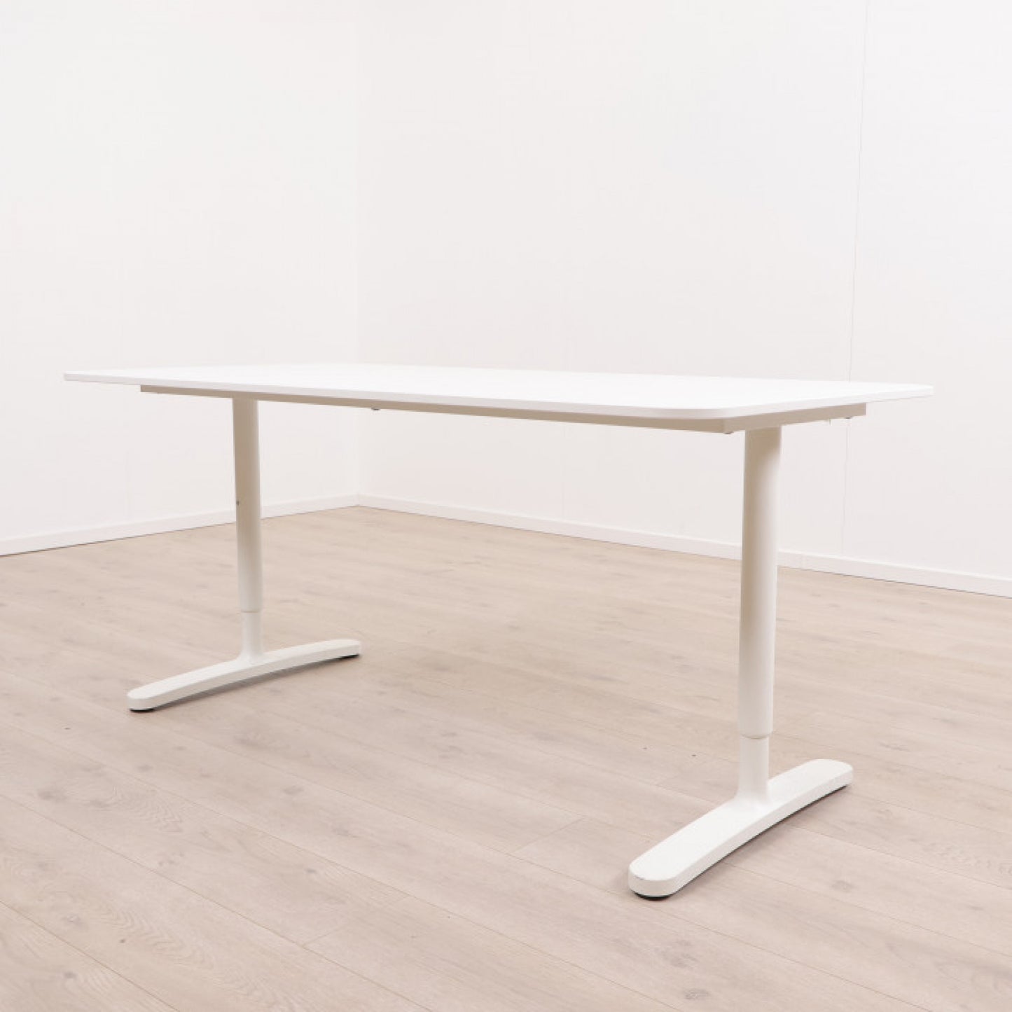 160x80 cm, Helhvitt IKEA Bekant skrivebord