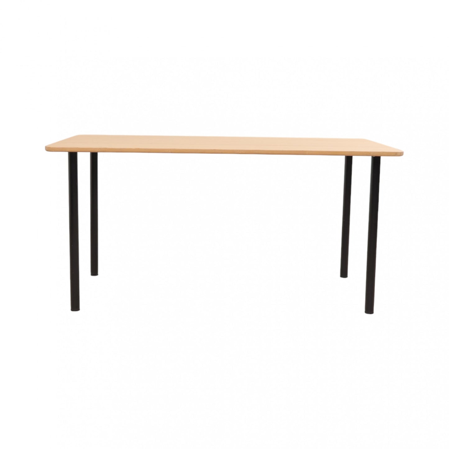 Sorte bordben med IKEA bordplate