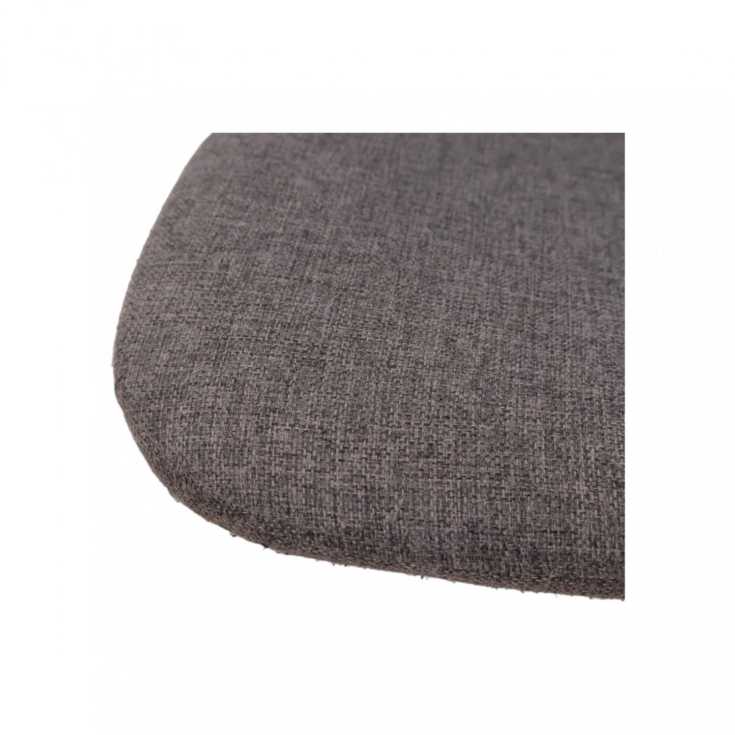 Enkel spisestol i grå/krom