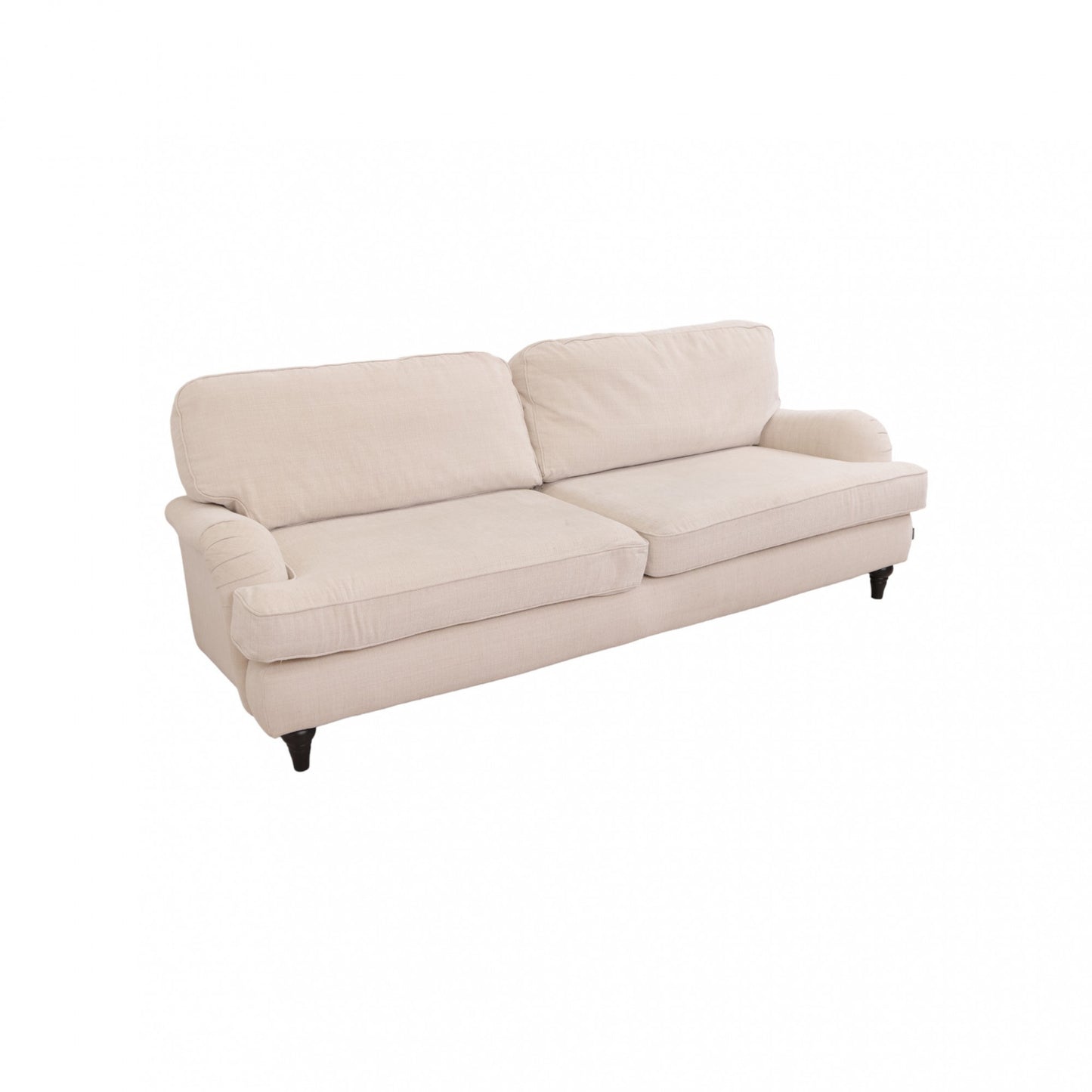 Nyrenset | Kremhvit Furninova 3-seter sofa i Howard-stil