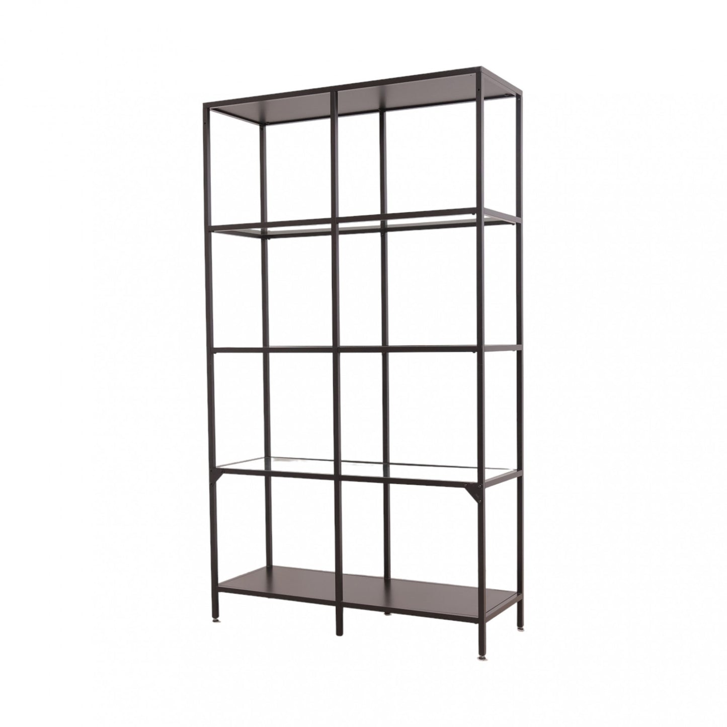IKEA VITTSJÖ brunsvart hylle