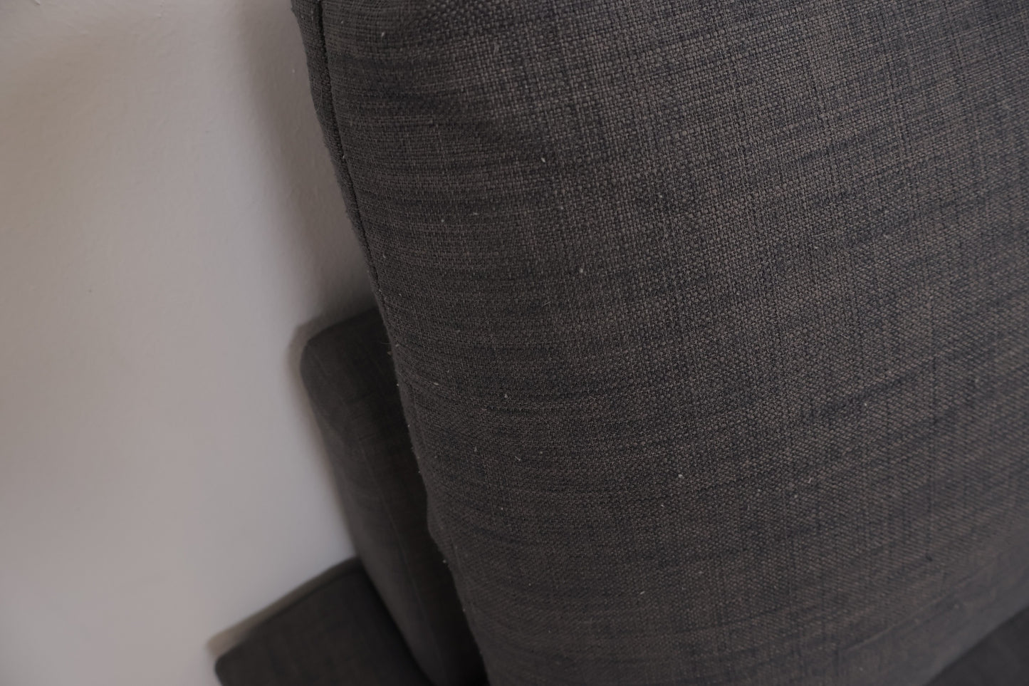 Nyrenset | Grå vendbar IKEA Friheten sovesofa med sjeselong