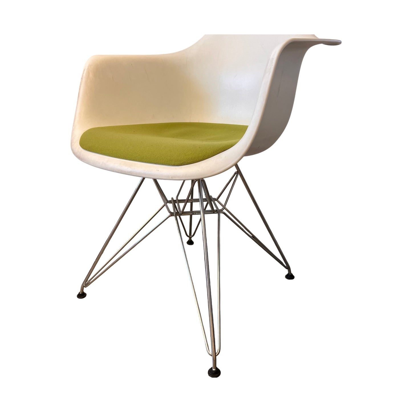 DAR møtestol fra Vitra, hvit