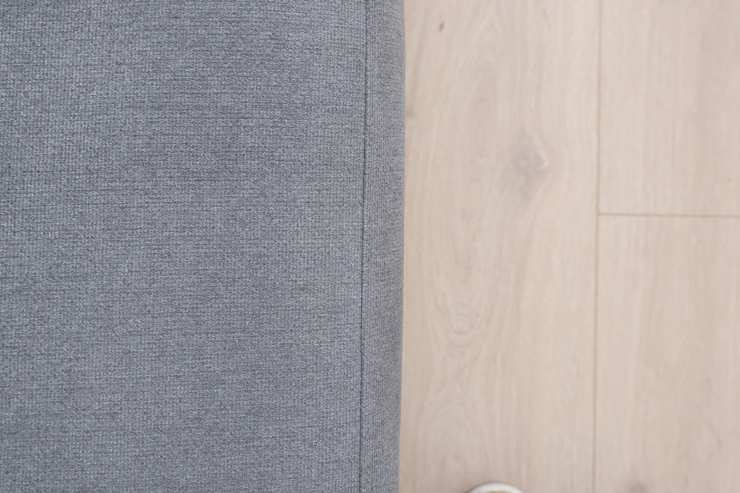 Nyrenset | Grå/blå sovesofa med sjeselong og oppbevaring