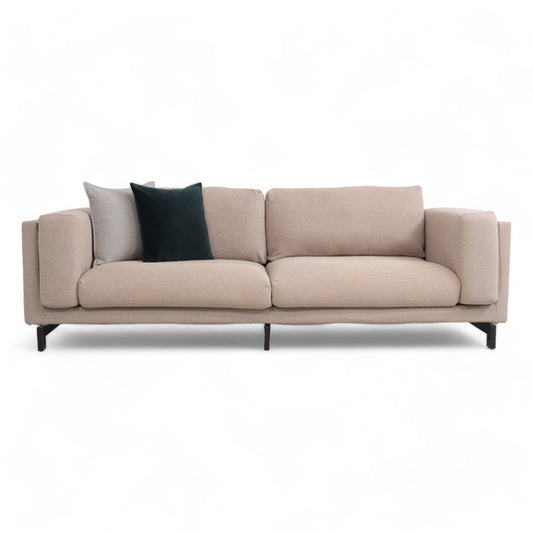Nyrenset | Beige IKEA Nockeby 3-seter sofa