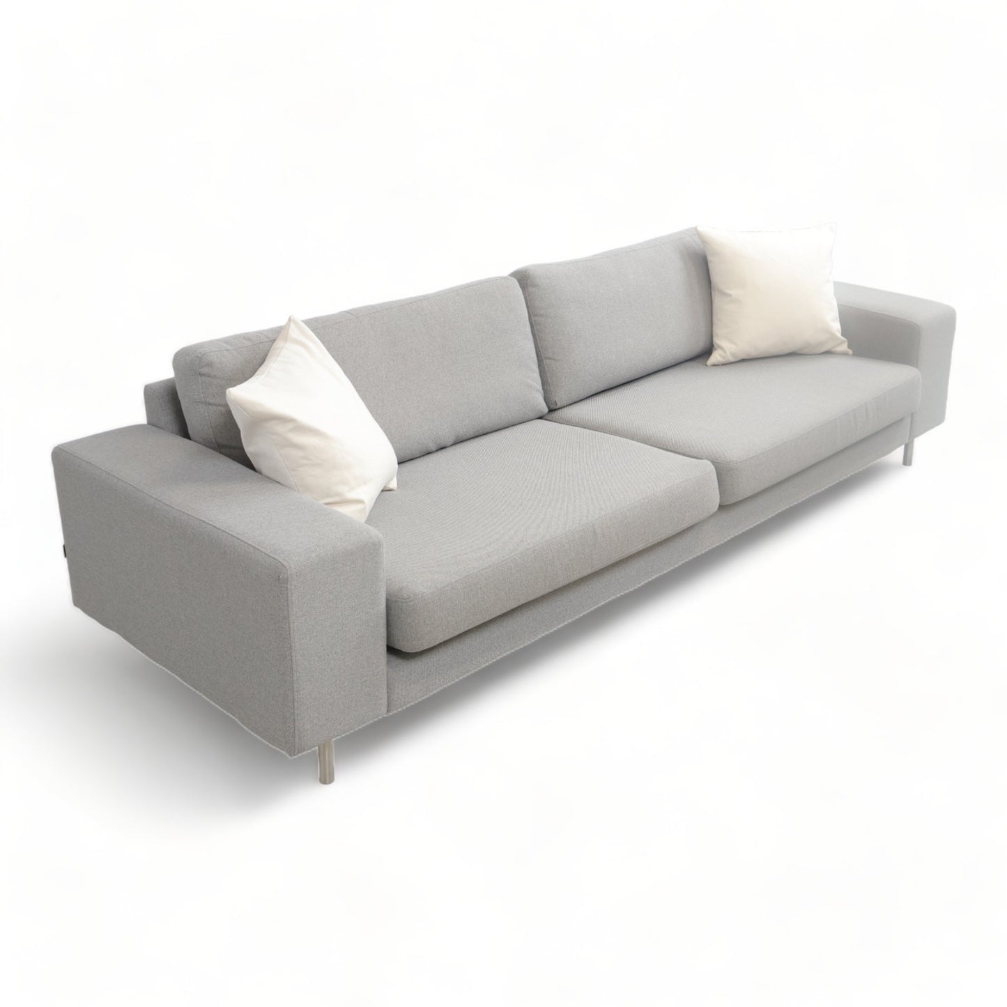 Nyrenset | Lys grå Bohus  3-seter sofa