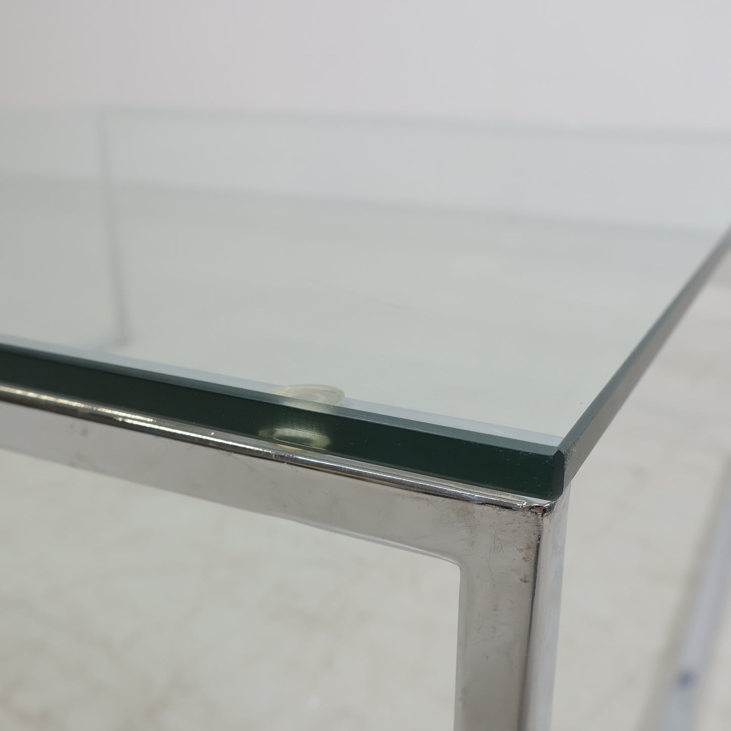 Nyrenset | Sofabord i glass 92x92 cm