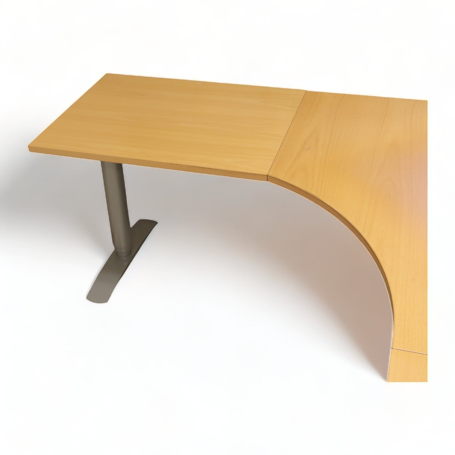 Kvalitetsikret | 240×200, elektrisk hev/senk hjørneskrivebord