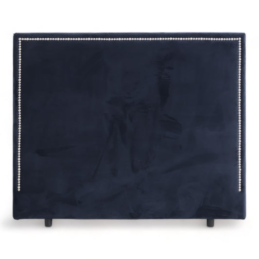 Nyrenset | Mørk Blå Rave sengegavl