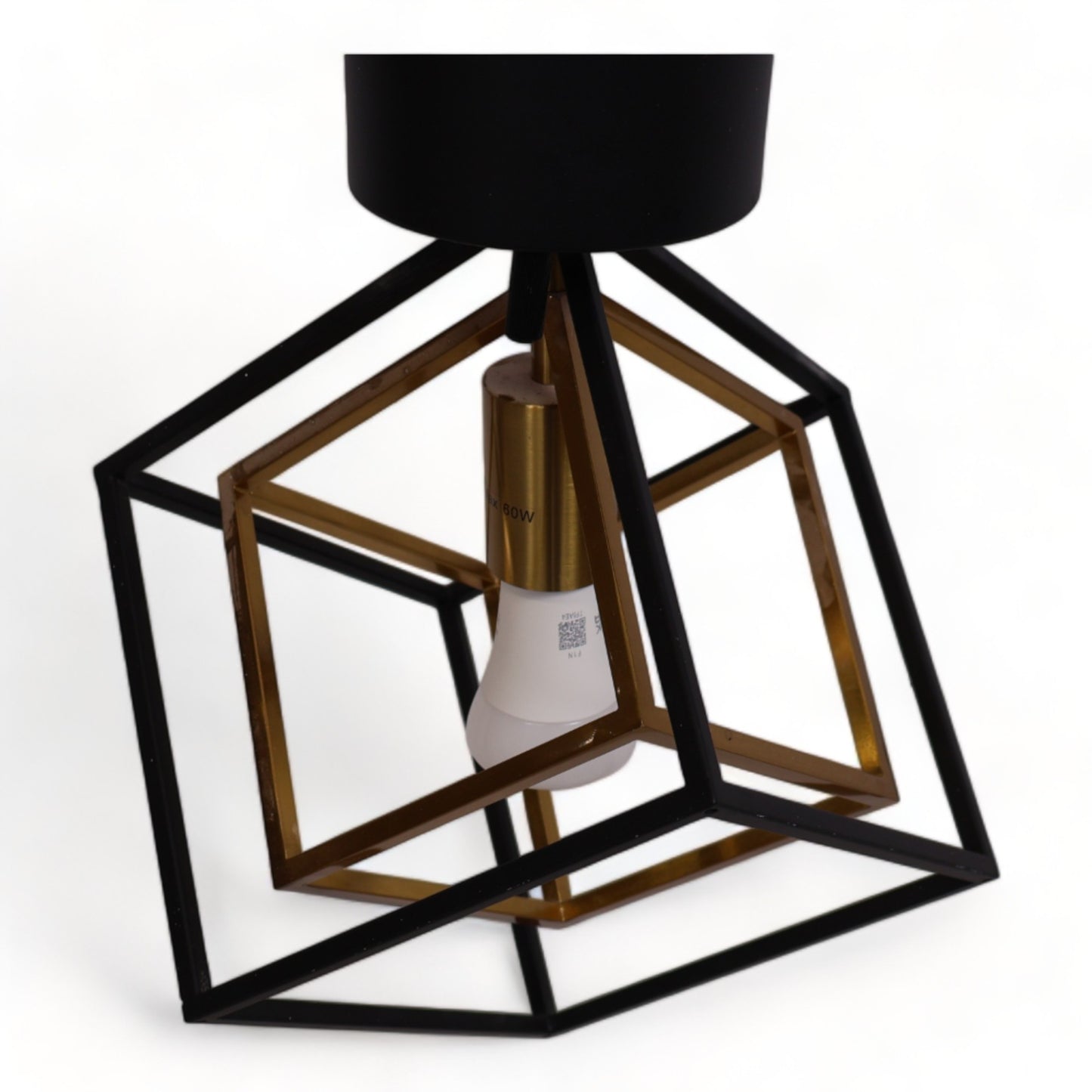 Nyrenset | Plafond Cubes - Svart /antikk