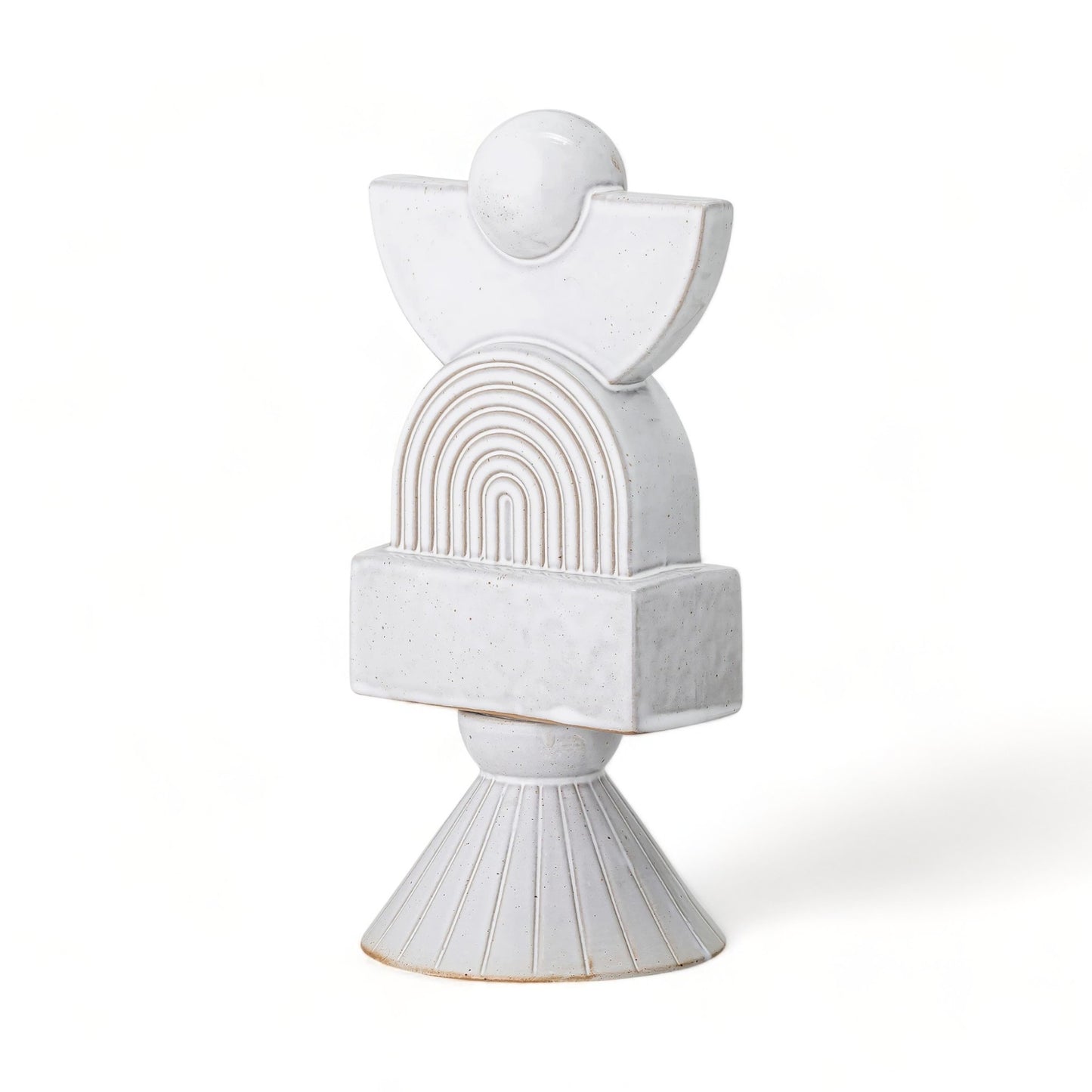 Helt nytt | Beatrice dekor L14xH27xW13cm-hvit-stein