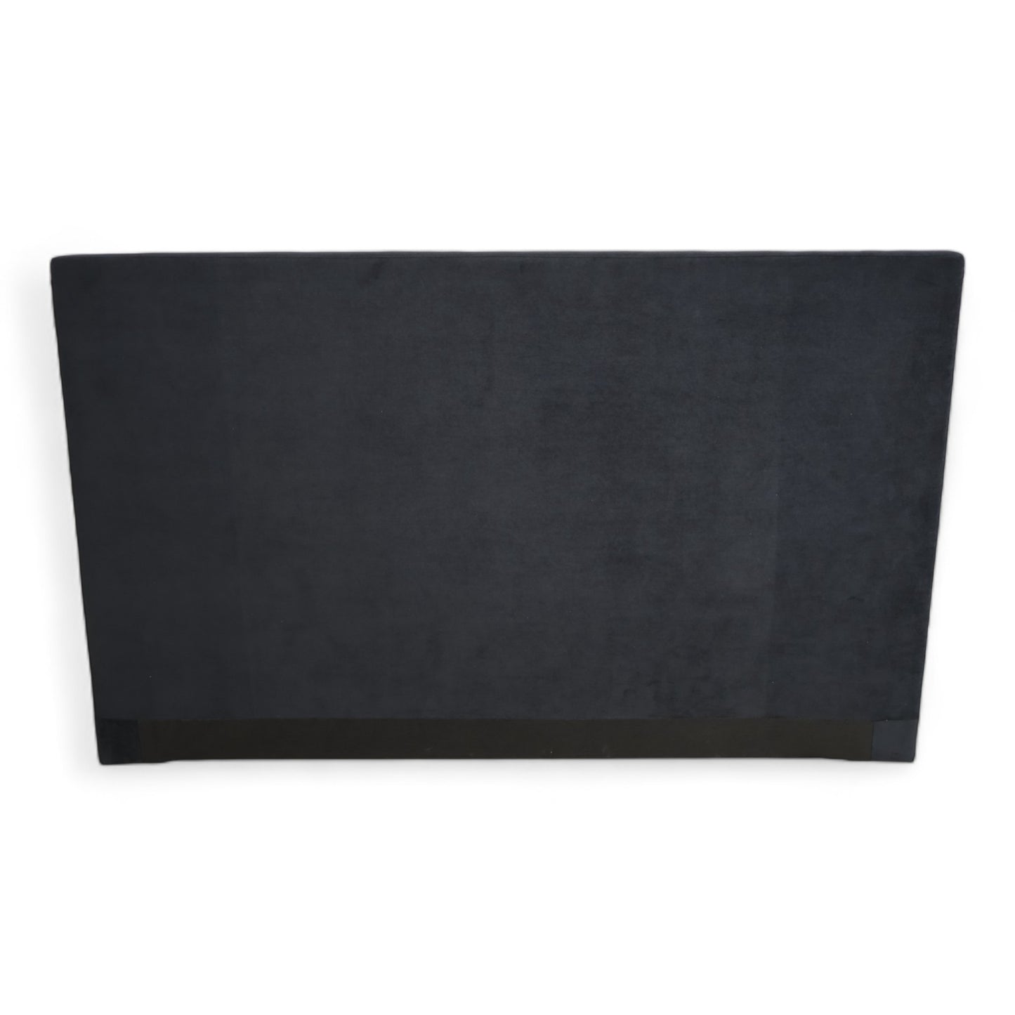 Ubrukt | Mørk blå sengegavl. B182 H112