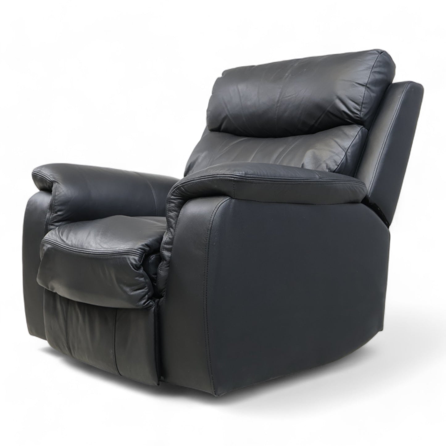 Nyrenset | Mayfield recliner lenestol fra A-Møbler i sort hud/PVC