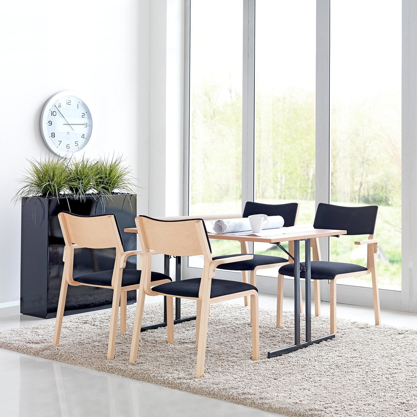 Helt nytt | Veggklokke, Ø380 mm