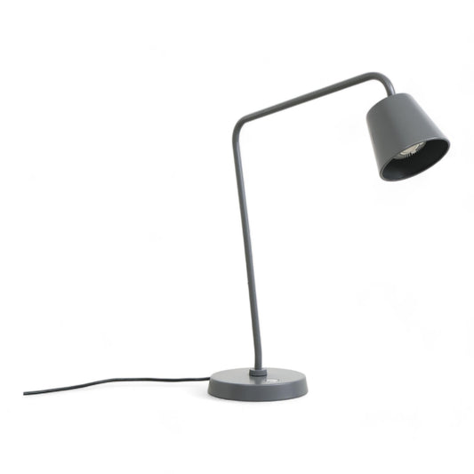 Kvalitetssikret | Mørk grå bordlampe