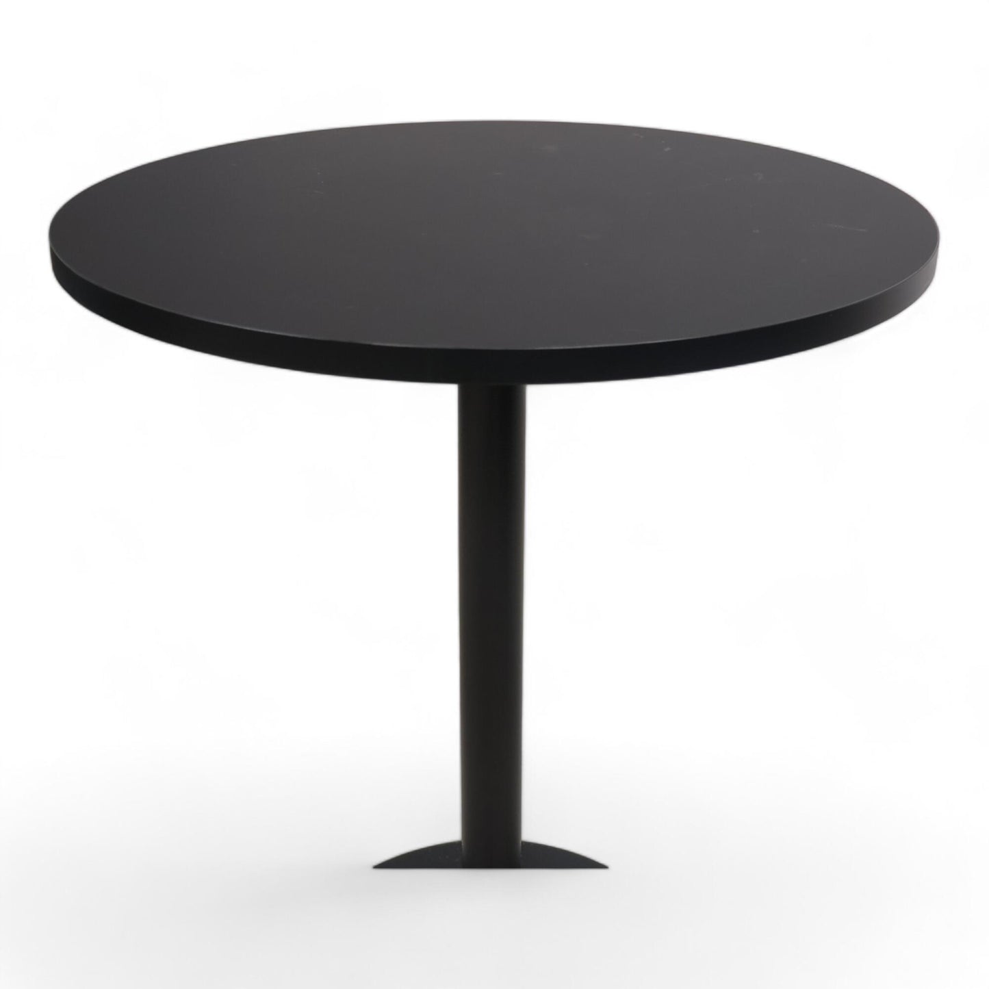 Nyrenset | Pedrali Inox style høyt rundt loungebord i sort