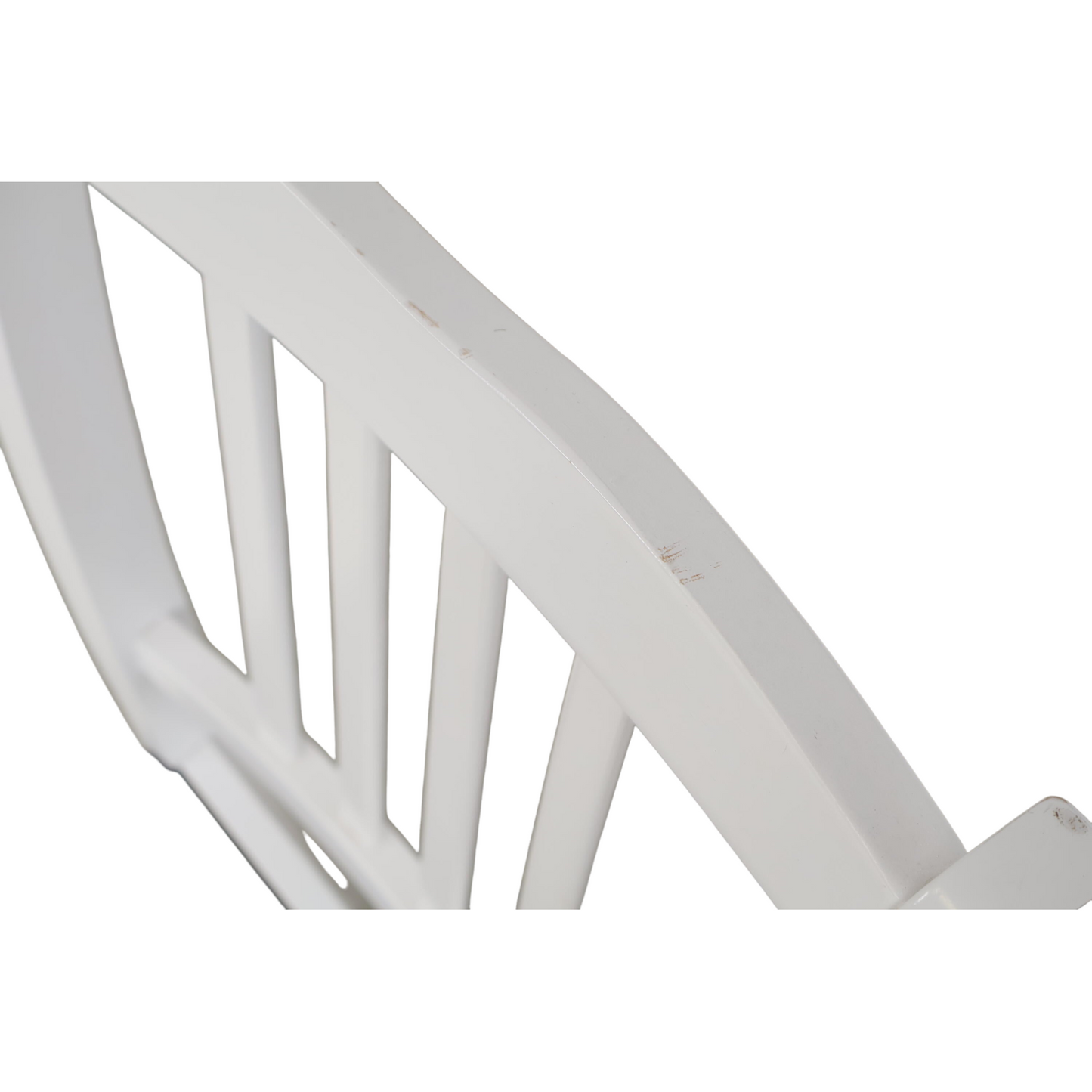 Nyrenset | Hvit med mørk brun sete stol fra Jysk