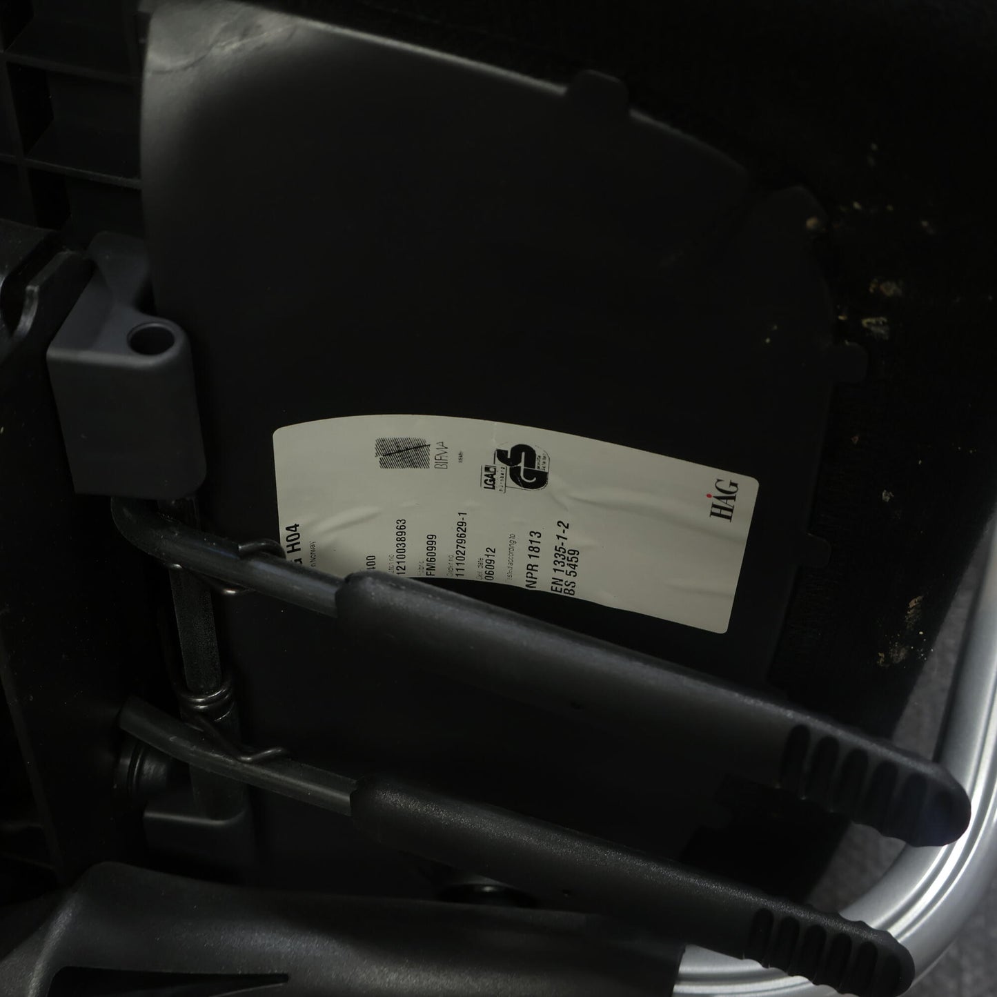 Nyrenset | HÅG H04 4400 svart kontorstol