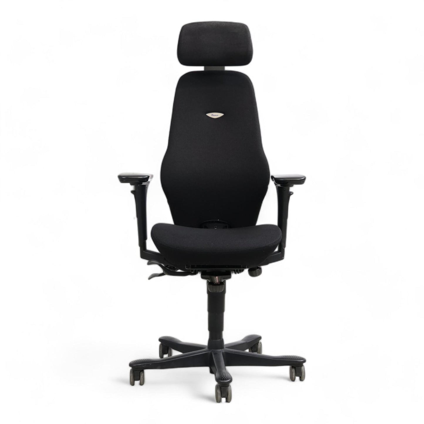 Nyrenset | Kinnarps Synchrone 8000 kontorstol med nakkestøtte i stoff