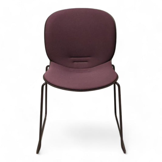 Nyrenset | RBM Noor 6060SB sled base stol i mørk lilla