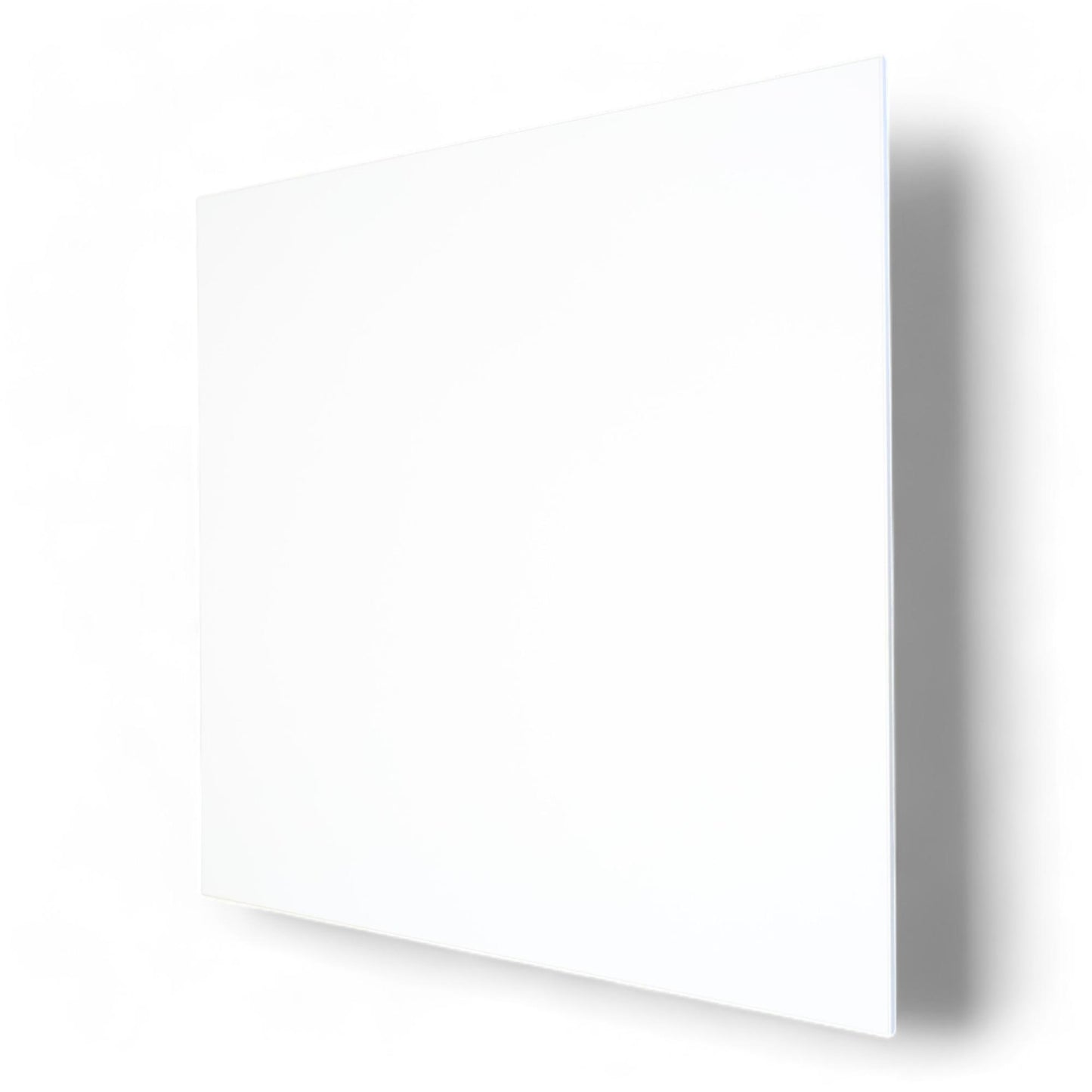 Hvit/krom sofabord 70x70