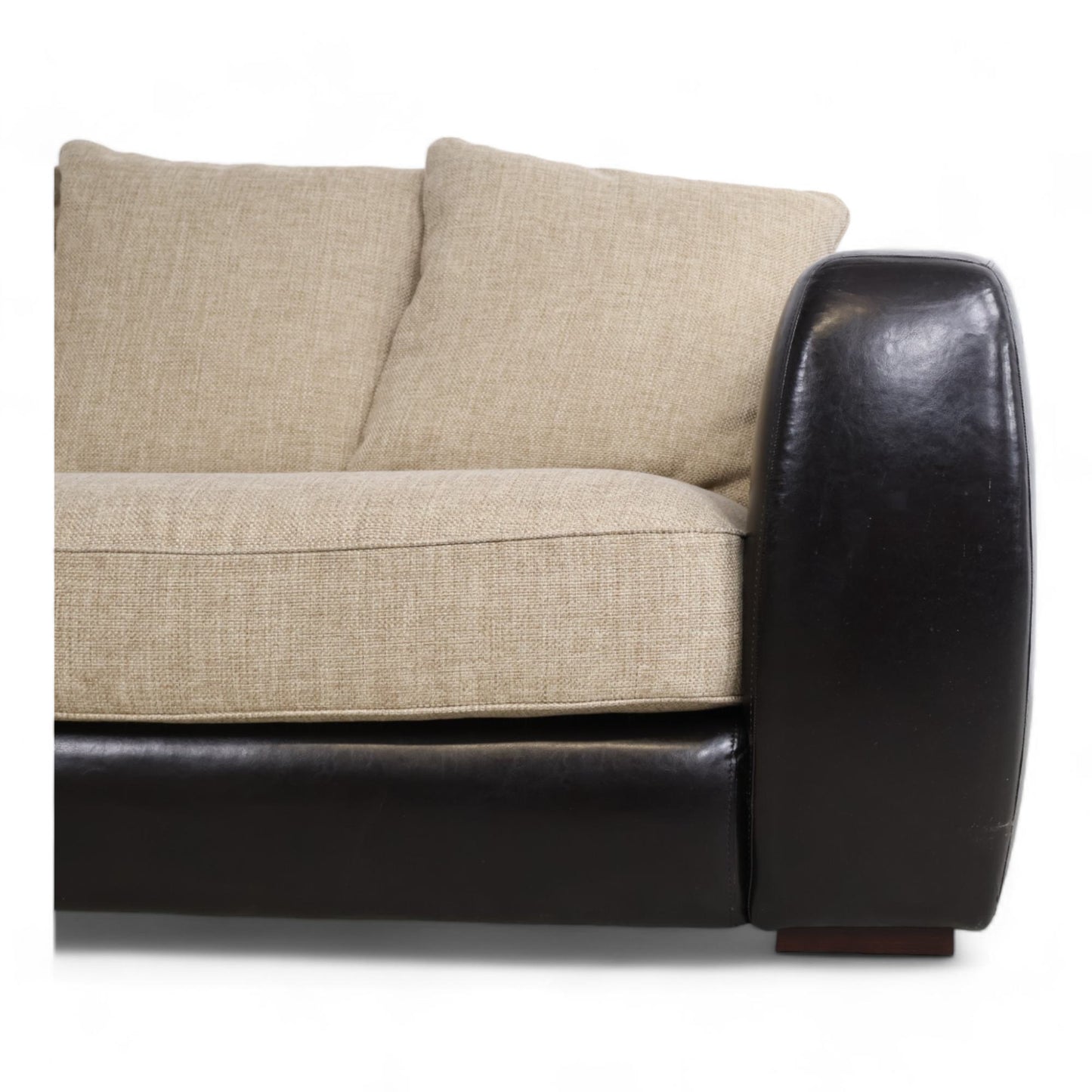 Nyrenset | Bohus Boston hjørnesofa i skinn