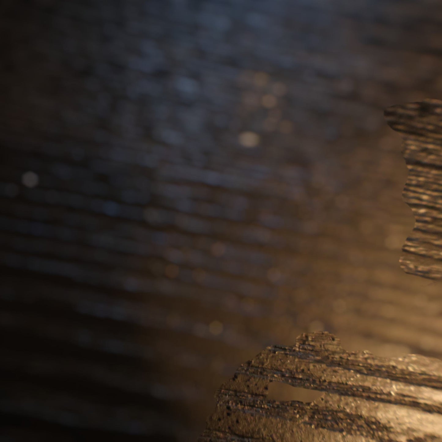 Sort/mørkebrun spisebord 260x100 cm