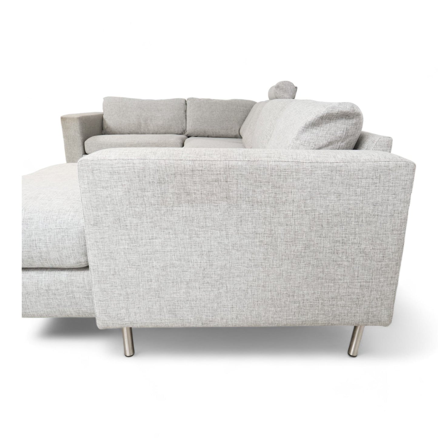 Nyrenset | Habitat Arctic U-sofa med nakkestøtte og puff