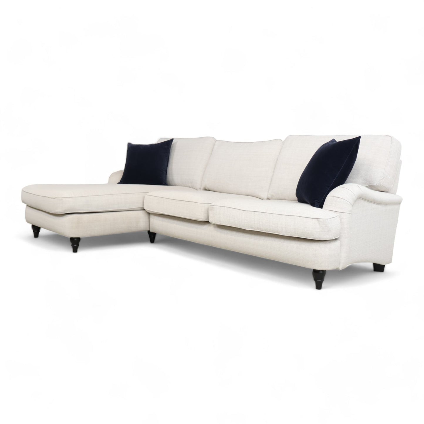 Nyrenset | Lys Beige Sofa med Sjeselong