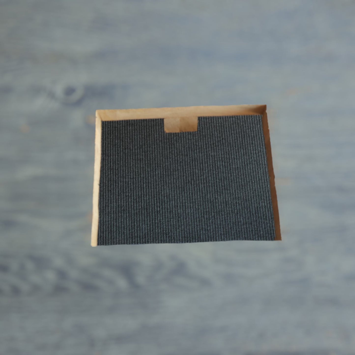 220x100cm Mørk grått spisebord i natur