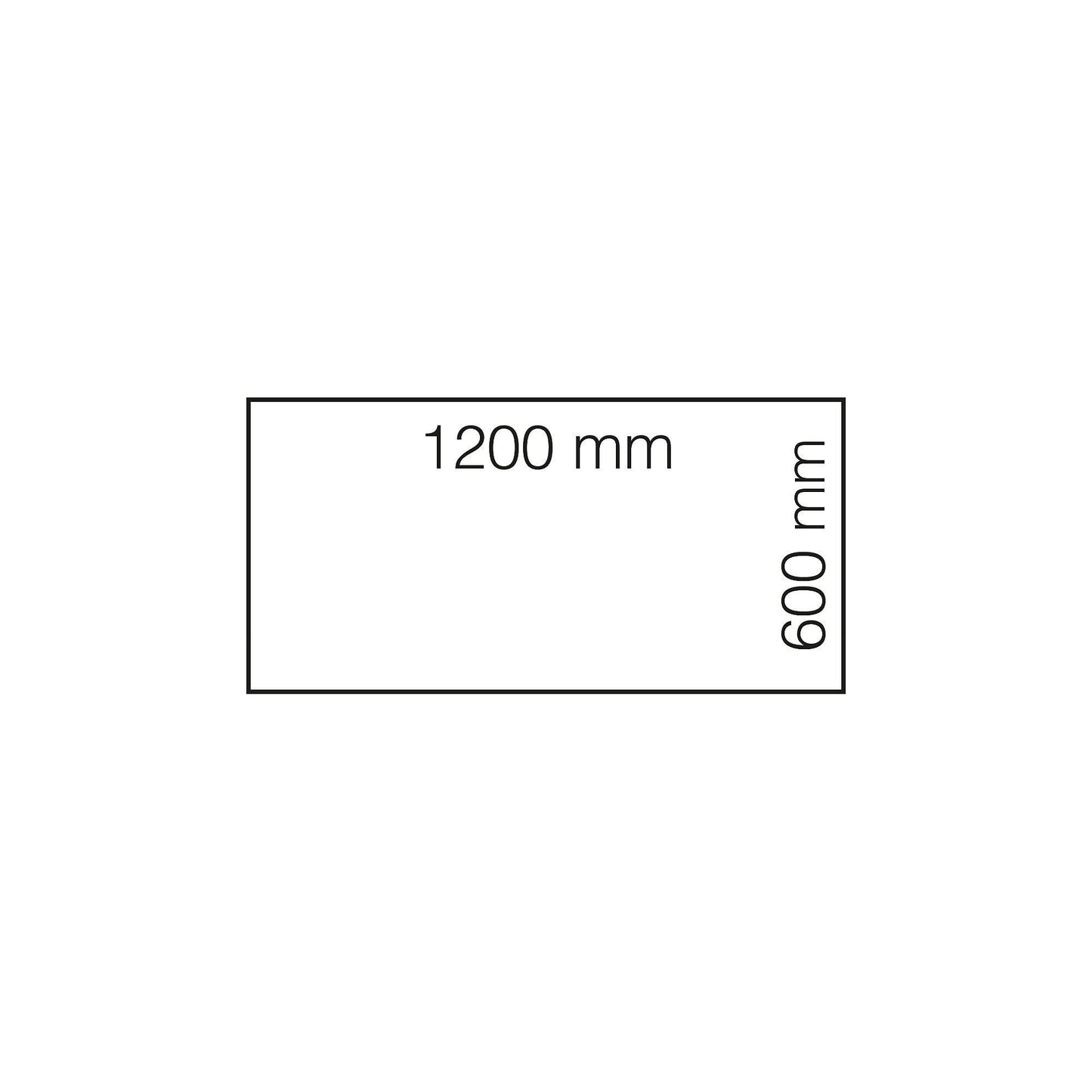 Helt nytt | Skrivebord QBUS, hev/senk, L1200 B600 mm, sølv, hvit