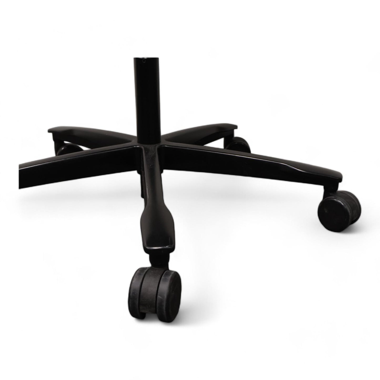 Monroe kontorstol fra Kinnarps, lys rosa stoff, justerbar høyde