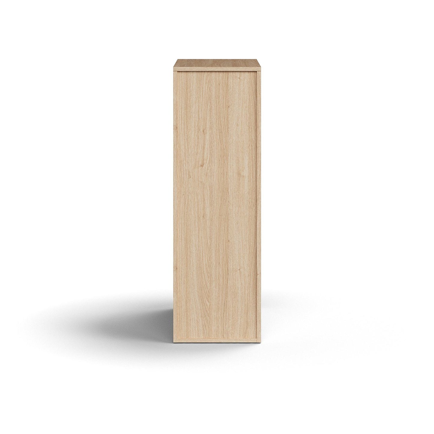 Helt nytt | Sideskap QBUS, låsbart, venstre , H1250 B400 D800 mm, eik