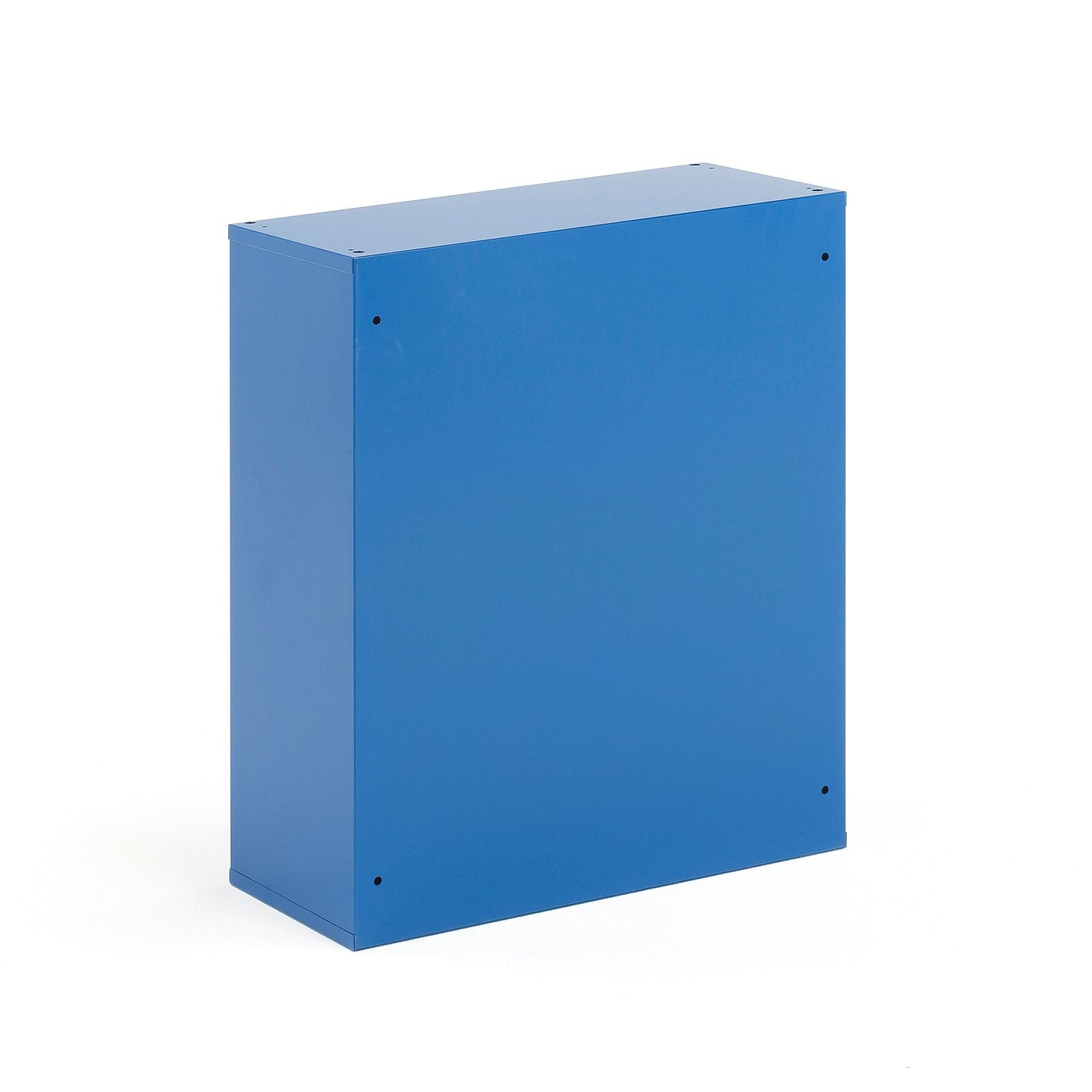 Helt nytt | Oppbevaringsskap SERVE i stål, H80 B66 D27,5 cm, blå
