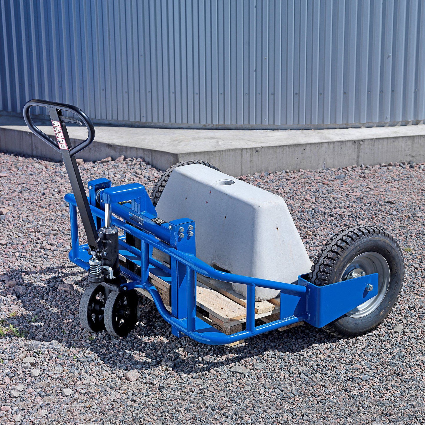 Utmerket tilstand | Jekketralle KEEN for ujevnt underlag, 1000 kg