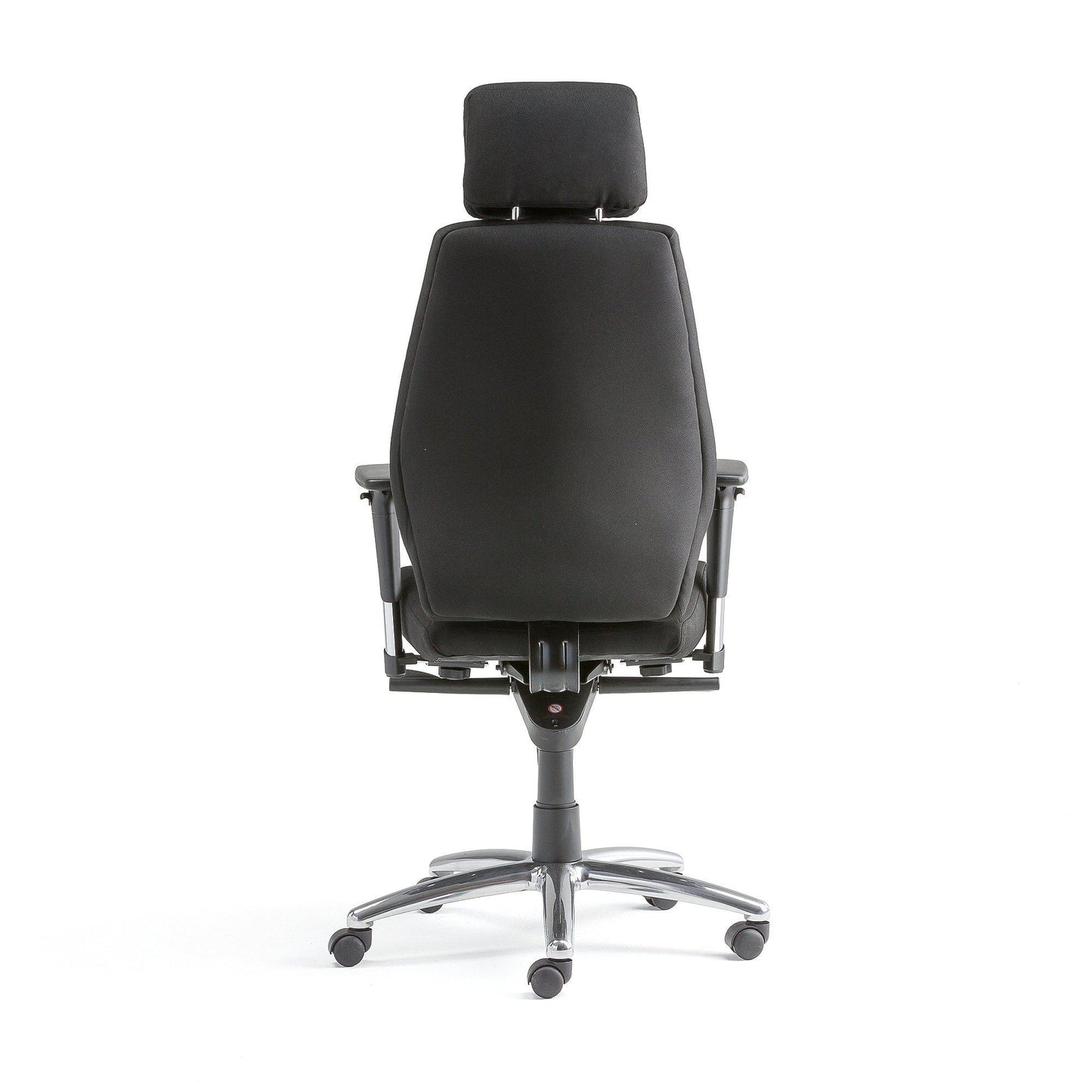 Helt nytt | Kontorstol STIRLING med høy rygg, svart stoff