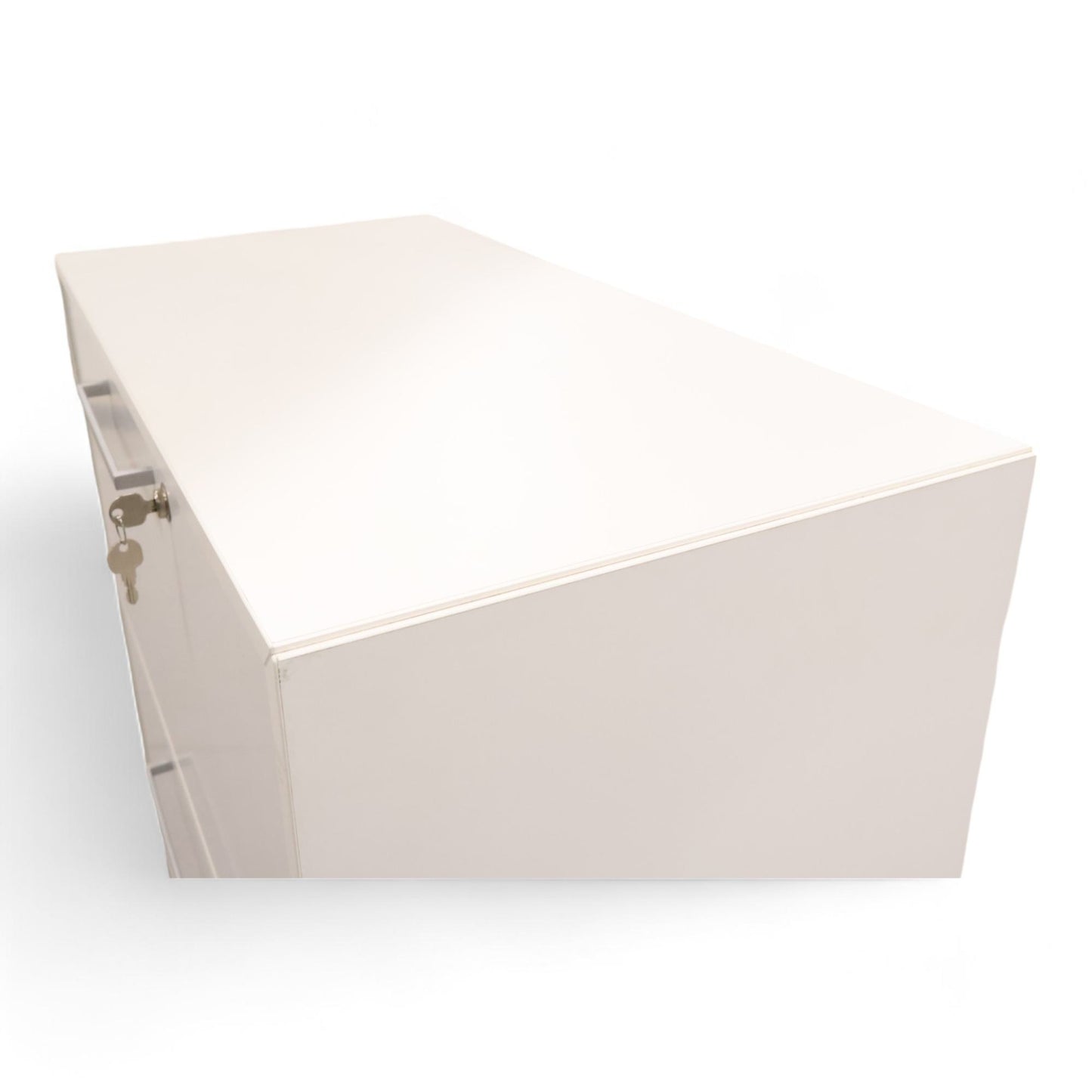 Skap m/3 skuffer og lås