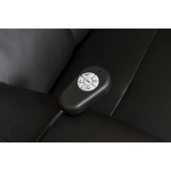 Kiel lenestol fra A-Møbler, hud/PVC, elektrisk justerbar