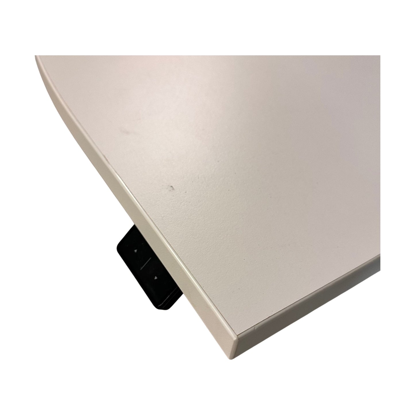 Elektrisk hev/senk hjørnebord fra Kinnarps, 180x120cm