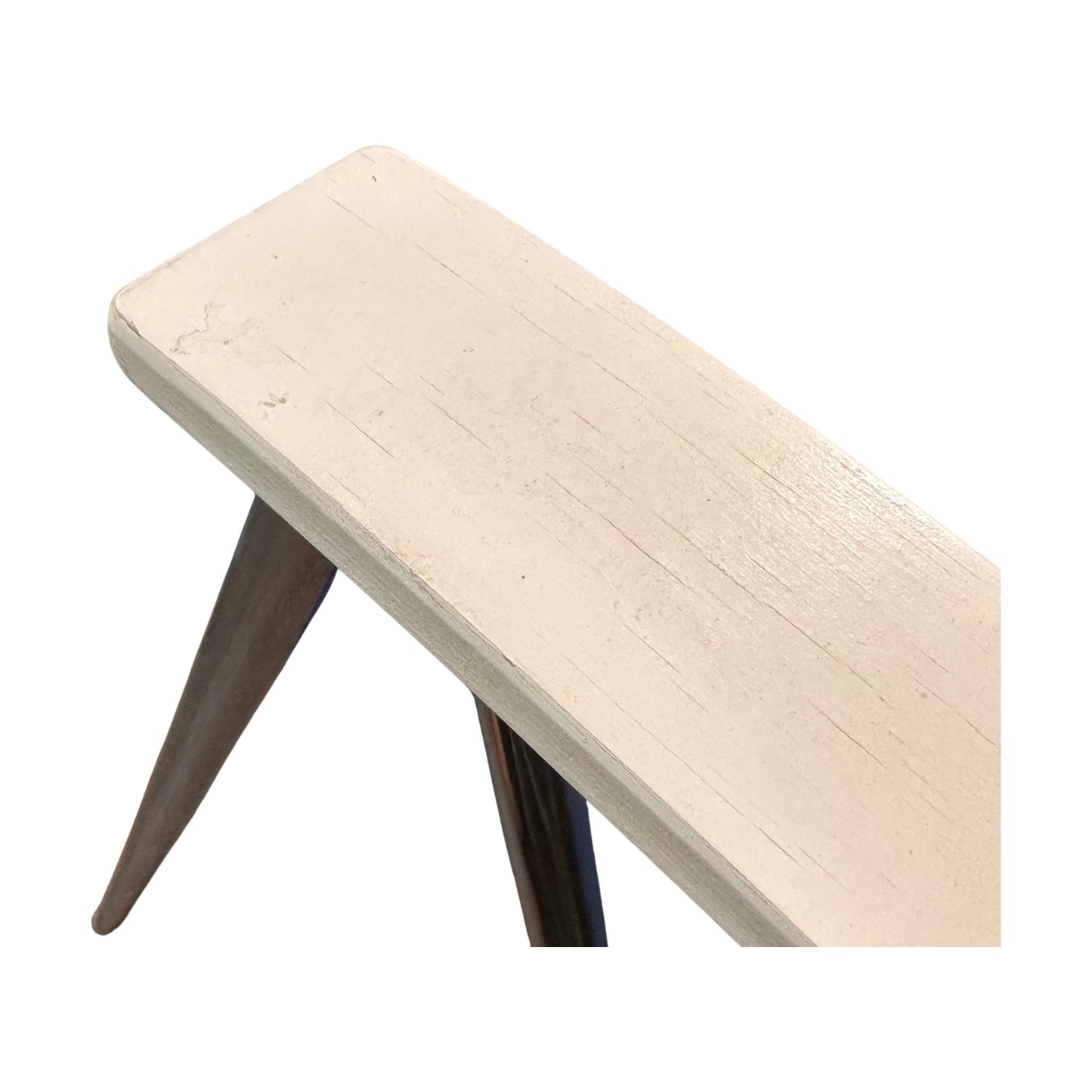 Møtestol i blå ull m/ armlener