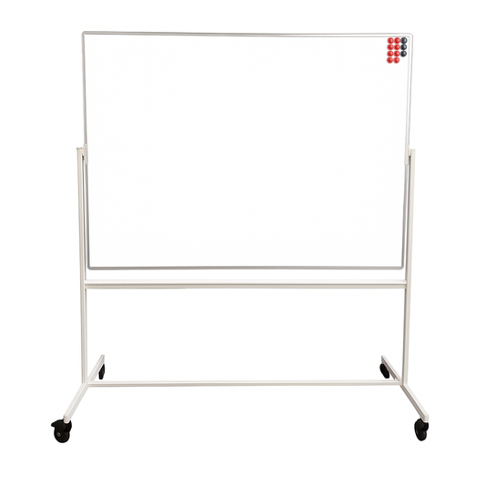 Tosidig whiteboard fra Lintex, 168x71x195 cm