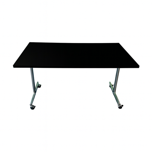 Brunner klappbord Torino, svart, 140x70 cm