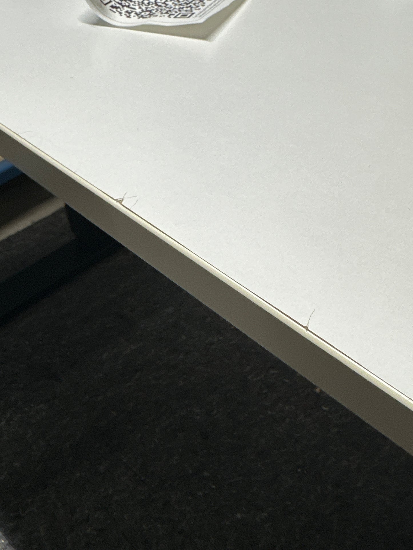 Elektrisk hev/senk skrivebord fra Linak, hvit, 160x80 cm