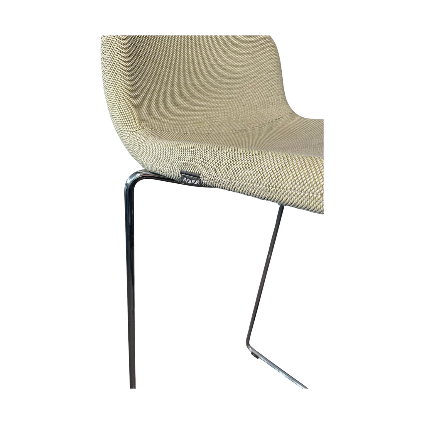 Materia Neo Lite barstol, grønn, 41x47 cm, 97 cm høy