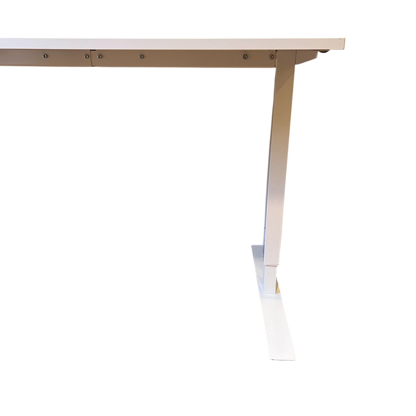 Skrivebord, hev/senk med sveiv, 120cm