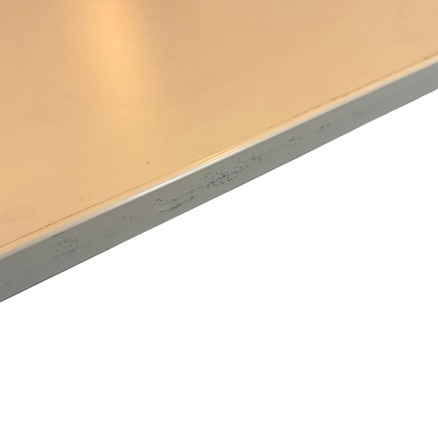 Skuffeseksjon på hjul, hvit, låsbar