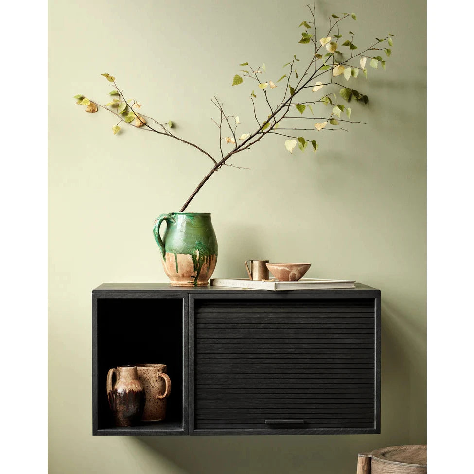 Hifive tambour cabinet fra Northern, 50 cm, svart
