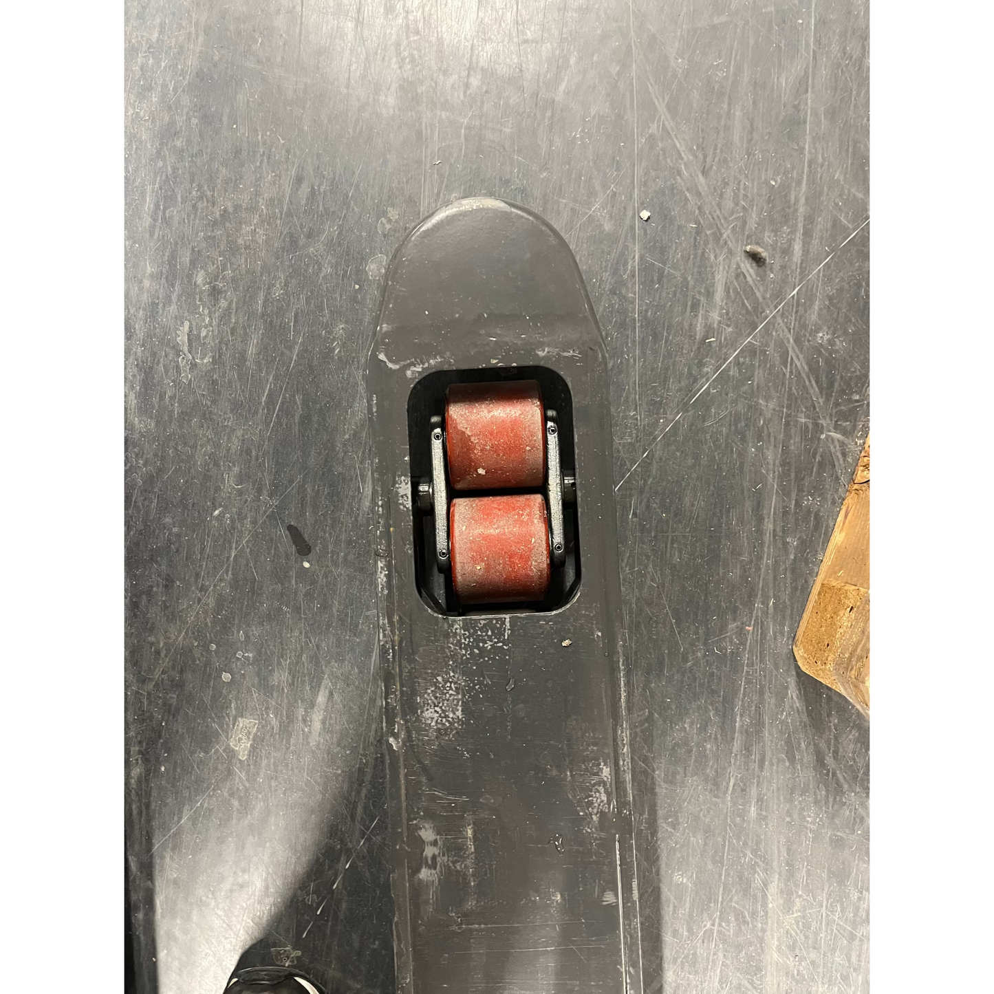 Jekketralle BOOST med hurtigløft, 2000 kg, 2500 mm, boggie/polyuretan, grå